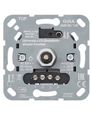 Механизм универсального поворотного димера Gira 10А Komfort S3000 (245500)