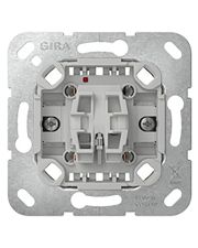 Механізм одноклавішного перемикача з самоповерненням Gira 10А (312600)