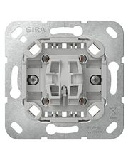 Механізм одноклавішного перемикача з самоповерненням Gira 10А (312700)