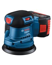 Эксцентриковые шлифмашины Bosch GEX 185-LI с 1 акб 4 Ач GAL 18V-40 (06013A5021)
