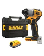 Ударный аккумуляторный бесщеточный шуруповерт DeWALT DCF840E1T XR Li-Ion 18В с 1 аккумулятором
