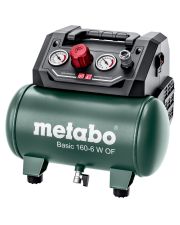 Безмасляний компресор Metabo Basic 160-6 W OF 160л/хв 8бар 0,9кВт 6л (601501000)