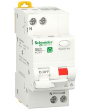 Дифференциальный автомат Schneider Electric R9D25610 RESI9 6кА 1P+N 10A C 30мА АC