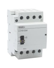 Модульний контактор з ручним управлінням TOSUNlux  LCH8-63M 4NO 4P 63A (6931934210965)