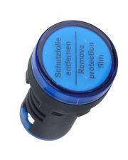 Световой индикатор TOSUNlux  AD22-22DS Ø22 АС 230В синий (6940151015932)