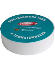 Изоляционная лента TOSUNlux  PVC белая 20м (6931934224108)