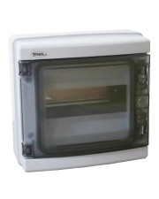 Вологозахищений модульний щит TOSUNlux  8м накладний ІР65 пластиковий UV ABS (6940151031765)