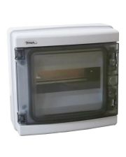 Влагозащищенный модульный щит TOSUNlux  8м накладной IP65 пластиковый UV ABS (6931934240061)