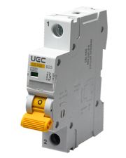 Автоматический выключатель UEC SB-M8 1P 25A B 4,5кA (MCB45-1-025-B)