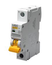 Автоматический выключатель UEC SB-M8 1P 6A C 4,5кA (MCB45-1-006-C)