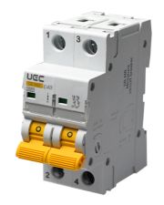 Автоматический выключатель UEC SB-M8 2P 40A C 4,5кA (MCB45-2-040-C)