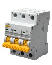 Автоматический выключатель UEC SB-M8 3P 40A C 4,5кA (MCB45-3-040-C)