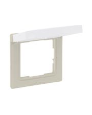 Рамка 1-постовая IP44 Legrand SUNO (слоновая кость) 721244