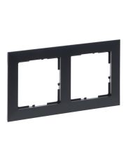 Рамка 2-постова Legrand SUNO (графіт) 721552