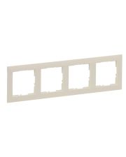 Рамка 4-постовая Legrand SUNO (слоновая кость) 721584