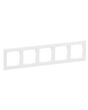 Рамка 5-постовая Legrand SUNO (белый) 721505