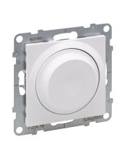 Поворотный светорегулятор 300Вт/250В Legrand SUNO (белый) 721179