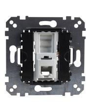 Механизм телефонной розетки RJ12, 6 конт. Schneider Electric (MEG4216-0000)