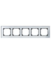 Пятиместная рамка M-ELEGANCE glass Алмаз Merten (489560)