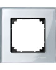 Рамка одинарная M-ELEGANCE glass Алмаз Merten (489160)