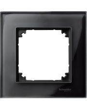 Рамка одинарна M-ELEGANCE glass онікс Merten (489103)