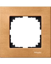 Рамка одинарная M-ELEGANCE wood бук Merten (MEG4051-3470)