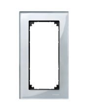 Рамка двойная M-ELEGANCE glass Алмаз Merten (487860)