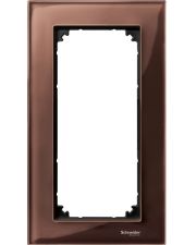 Рамка подвійна M-ELEGANCE glass махагон Merten (487815)