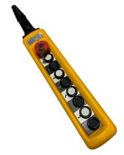 Пульт керування TNSy XAL-B3-8713К 8 кнопок + СТОП IP65 з ключем 8NO+1NC