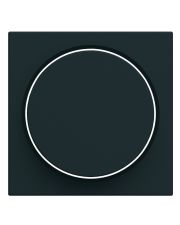 Накладка для поворотного светорегулятора Lumina/Gallery, черная