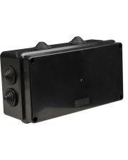 Розподільча  коробка Аско-Укрем UAtmo Jet Black 200x100x70мм чорна (A0150170038)