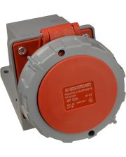 Розетка стационарная Аско-Укрем UСombi 4P 32A IP67 (A0080010149)