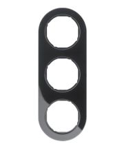 Рамка 3-местная Berker R.Classic (10132045) черная