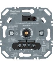 Диммер поворотный универсальный "Комфорт" ЛН/ВВГЛ 20-420Вт LED 3-100Вт 230В Berker (296110)