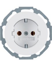 Розетка с з/к полярная белизна Berker R.Classic (47452089)