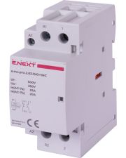 Модульний контактор E.Next e.mc.pro.2.63.1NO+1NC, 2р, 63А, 1NO+1NC, 220В (p005228)