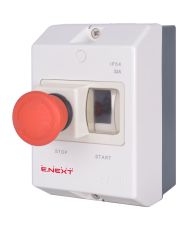 Корпус пластиковый E.Next IP54 e.mp.pro.box с кнопкой "Стоп"