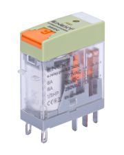 Реле промежуточное E.Next e.relay.pro.8.2.24DC, 8А, 2 группы контактов, катушка 24В DC