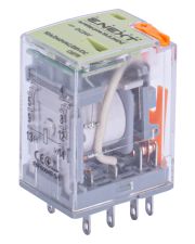 Реле проміжне E.Next e.relay.pro.10.2.24DC, 10А, 2 групи контактів, котушка 24В DC