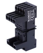 Разъем модульный E.Next e.relay.pro.5.4.S для промежуточного реле 5А на 4 группы контактов