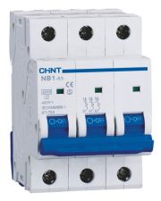Модульный автоматический выключатель Chint NB1-63 3P C3 6кА DB (179704)