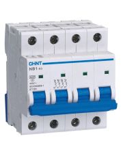 Модульный автоматический выключатель Chint NB1-63 4P C4 6кА DB (179748)