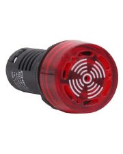 Звуковой сигнализатор Chint ND16-22F АС/DC 24В Ø22mm красный (593381)