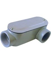 Соединитель ревизионный Г-образный e.industrial.pipe.db.revise.elbow.1-1/4" для труб 1-1/4"
