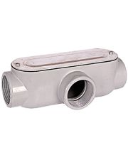 Соединитель ревизионный Т-образный e.industrial.pipe.db.revise.t.1-1/4" для труб 1-1/4"