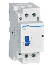 Модульный контактор Chint NCH8-20M/22 AC 220-240В с ручным управлением (257469)