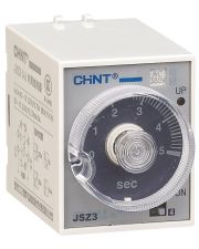 Реле часу багатодіапазонного типу Chint JSZ3A-D AC 220В 1-10/100с/10/60хв (294323)