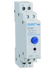 Реле затримки часу Chint NTE8-B AC 230В 1NO 12с-120с на увімкнення (258459)