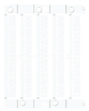 Маркировочная самоклеящаяся пластина ETI ES-TAP60100AM 60х100мм 1шт ПВХ металлик (3903314)