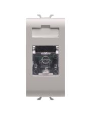 Телефонная розетка GEWISS Chorusmart RJ11 1M (бежевый) GW13401